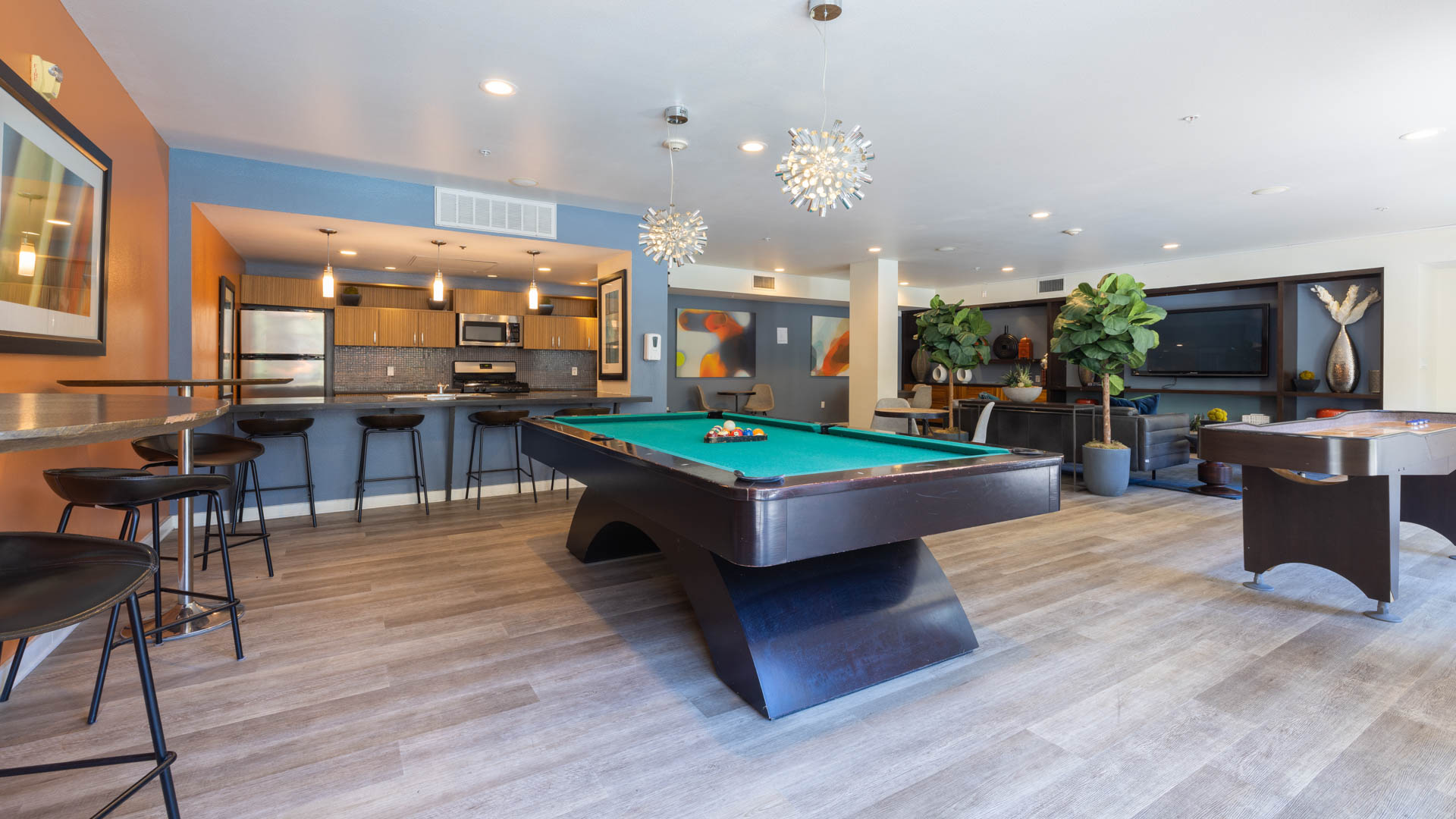 Game room at Pacific Place Apartments (3 of 4)