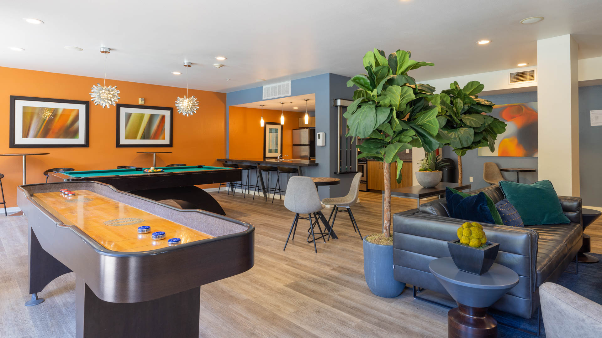 Game room at Pacific Place Apartments (2 of 4)