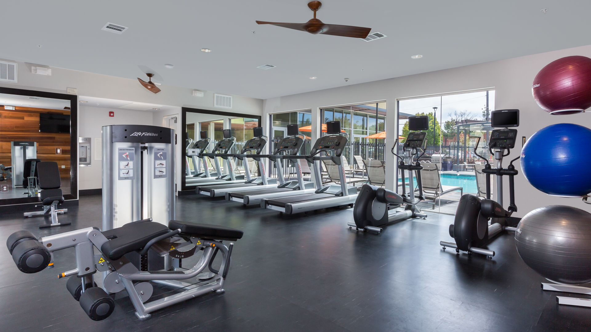 Gym at Parc on Powell Apartments (1 of 2)