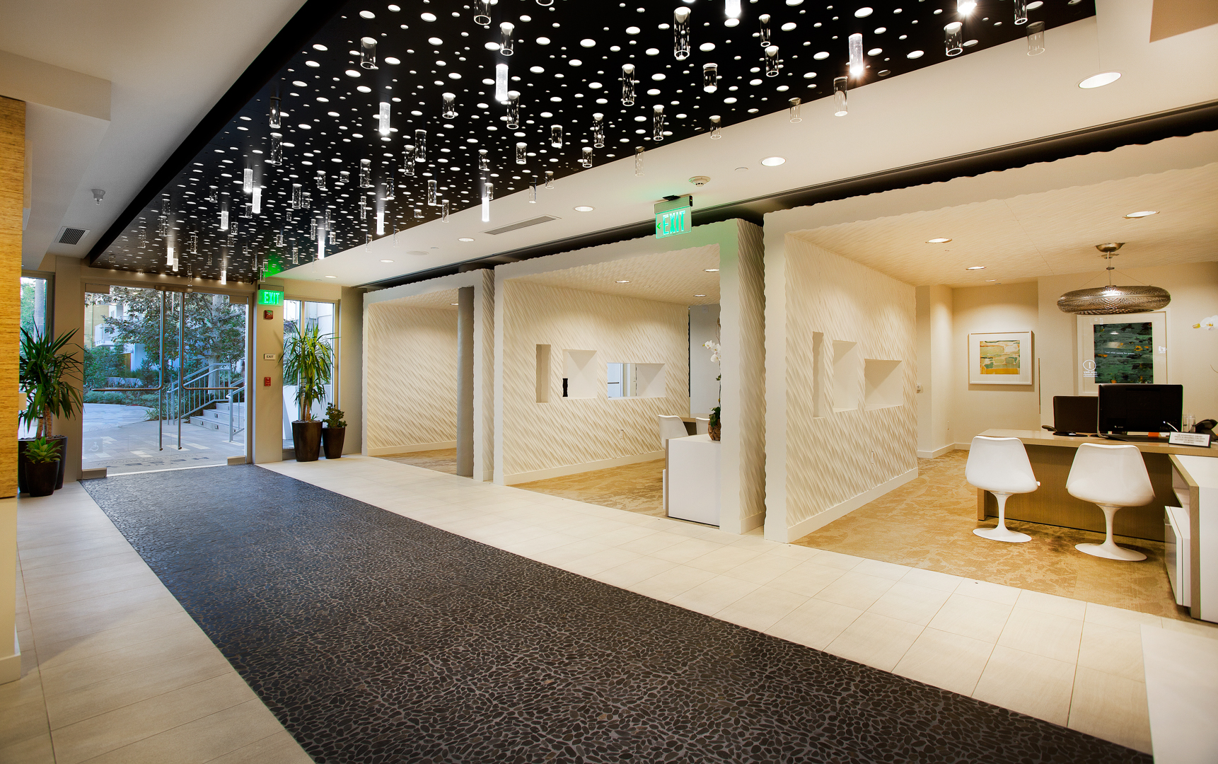 Lobby at The Hesby Apartments