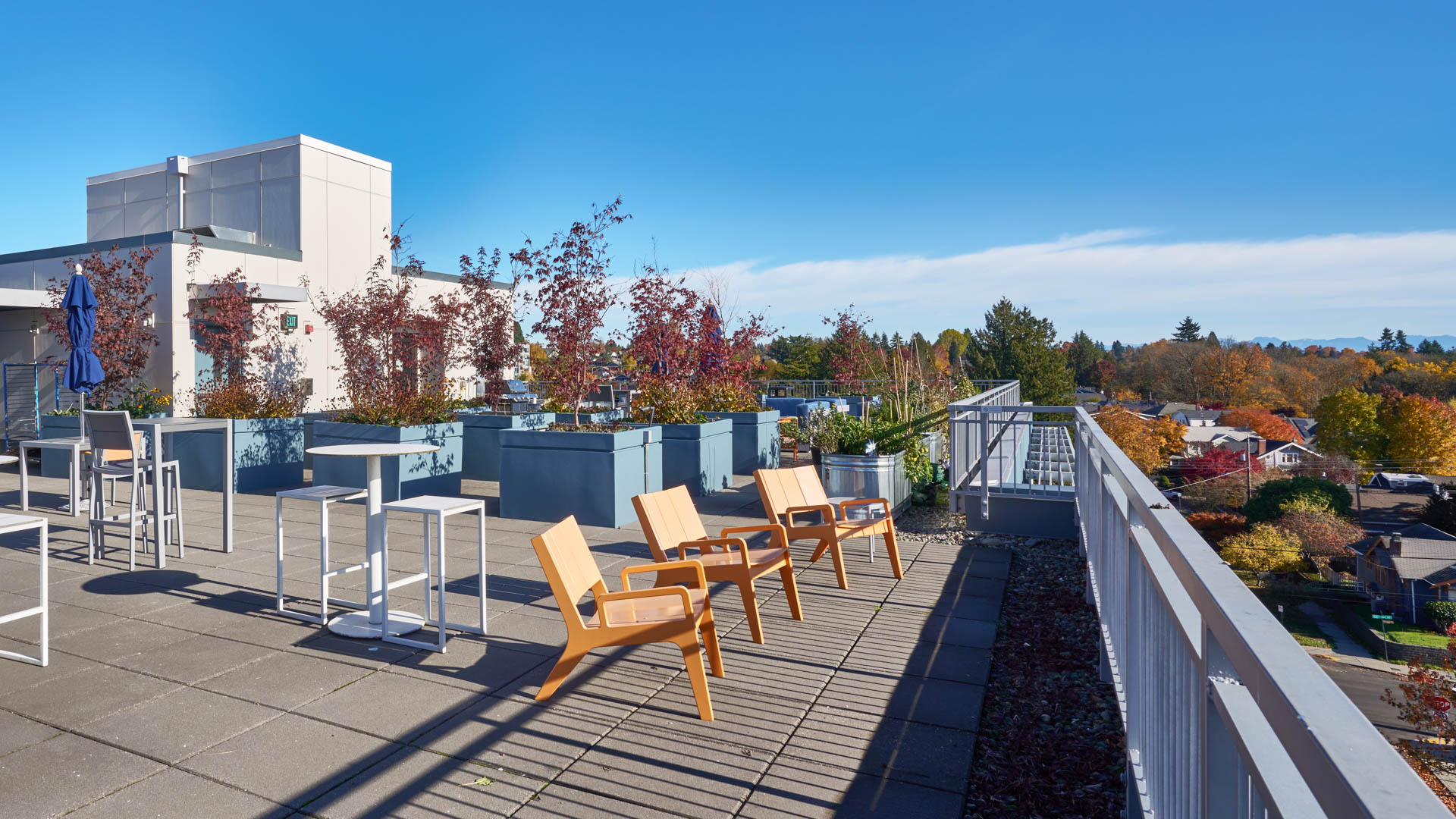 Roof deck at Square One Apartments (2 of 8)