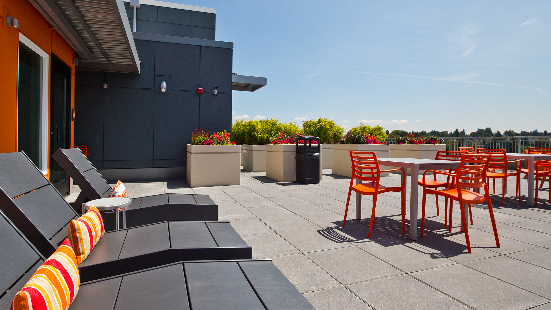 Roof deck at Square One Apartments (6 of 8)