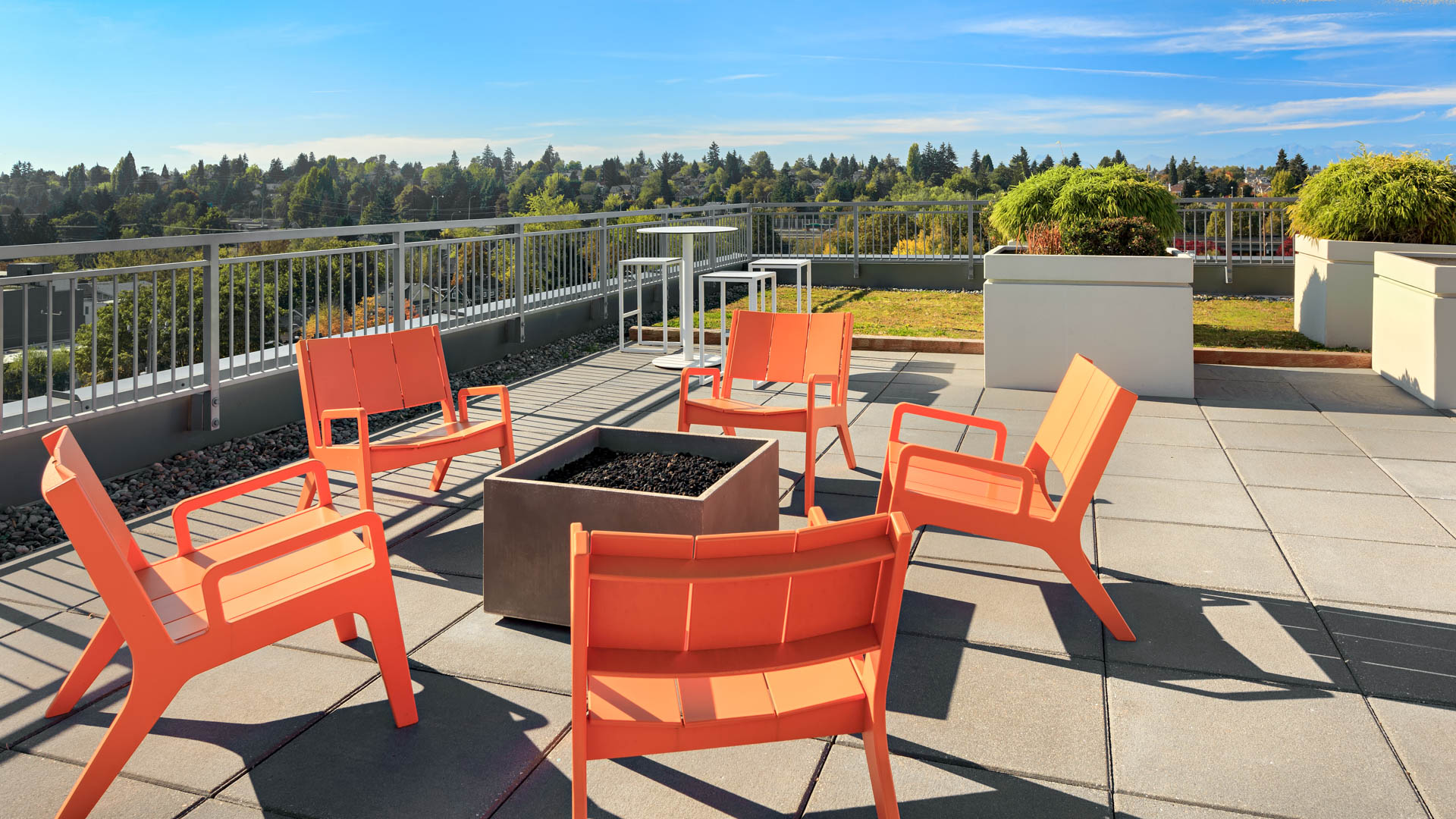 Roof deck at Square One Apartments (5 of 8)