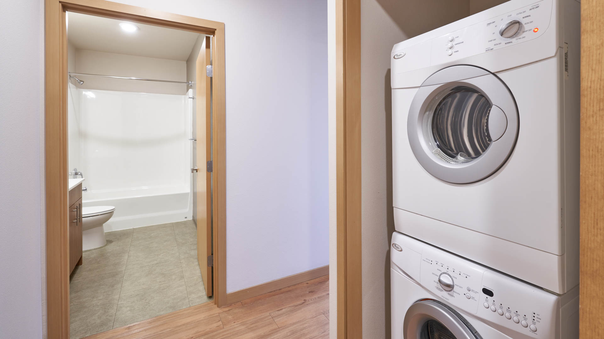 Laundry room at Square One Apartments (1 of 2)