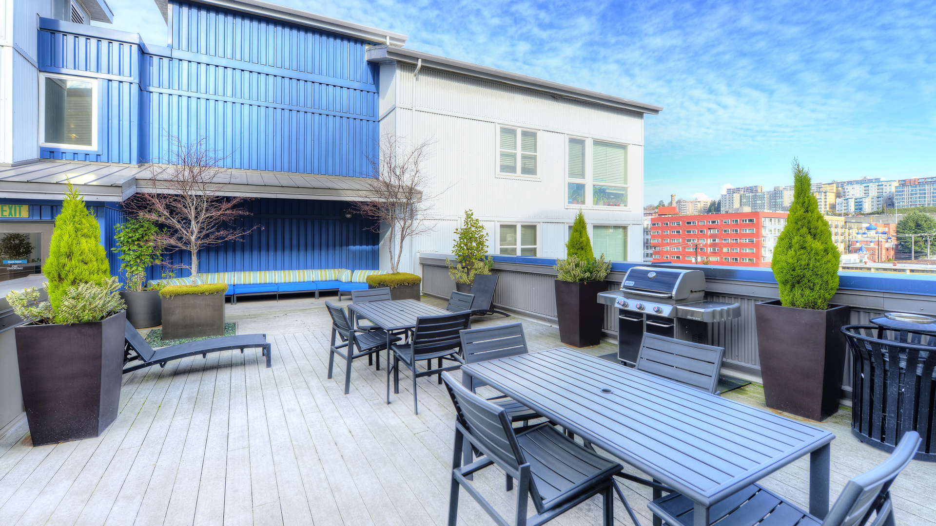 Roof deck at Alcyone Apartments (2 of 3)
