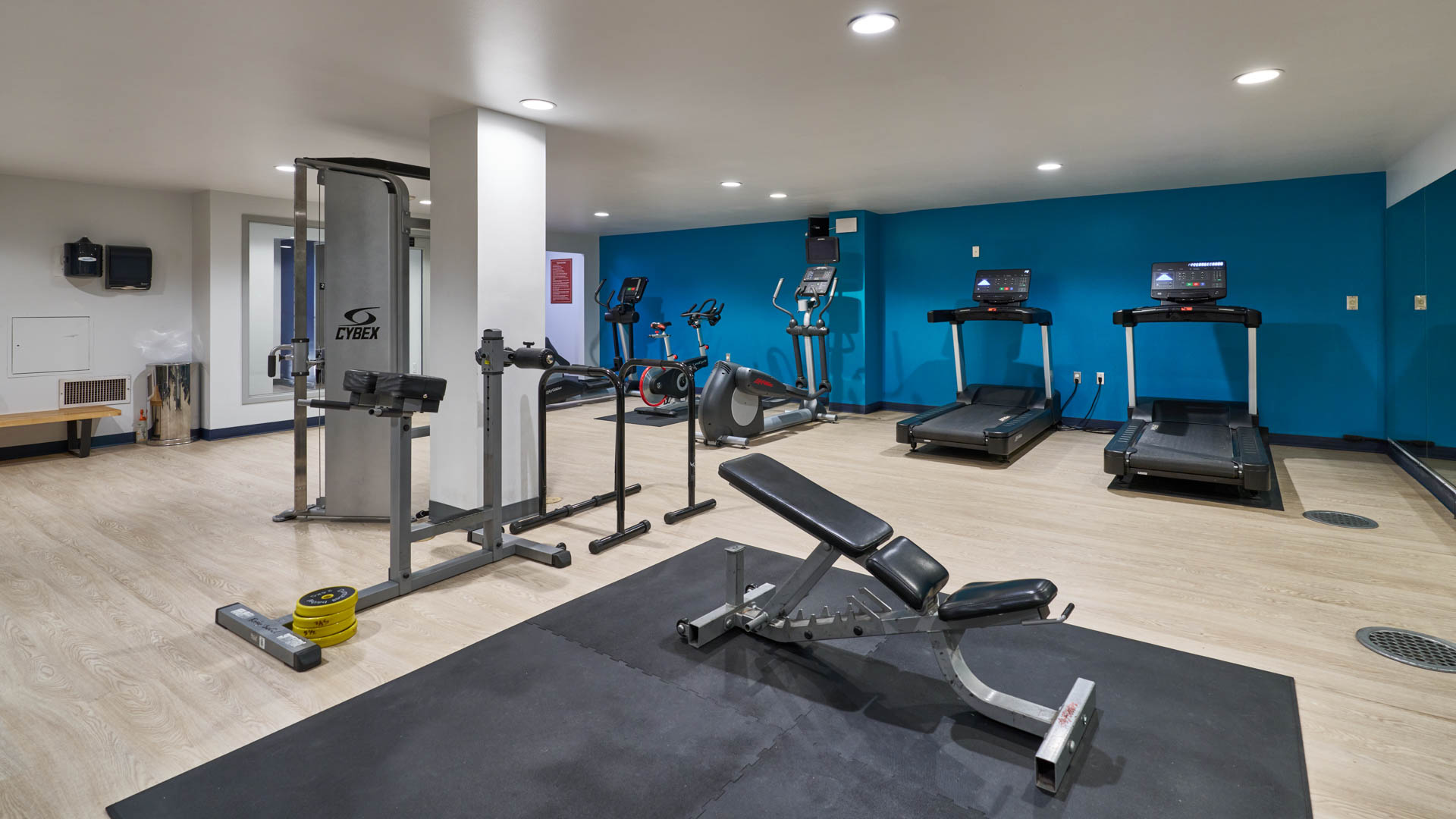 Gym at Alcyone Apartments (2 of 2)