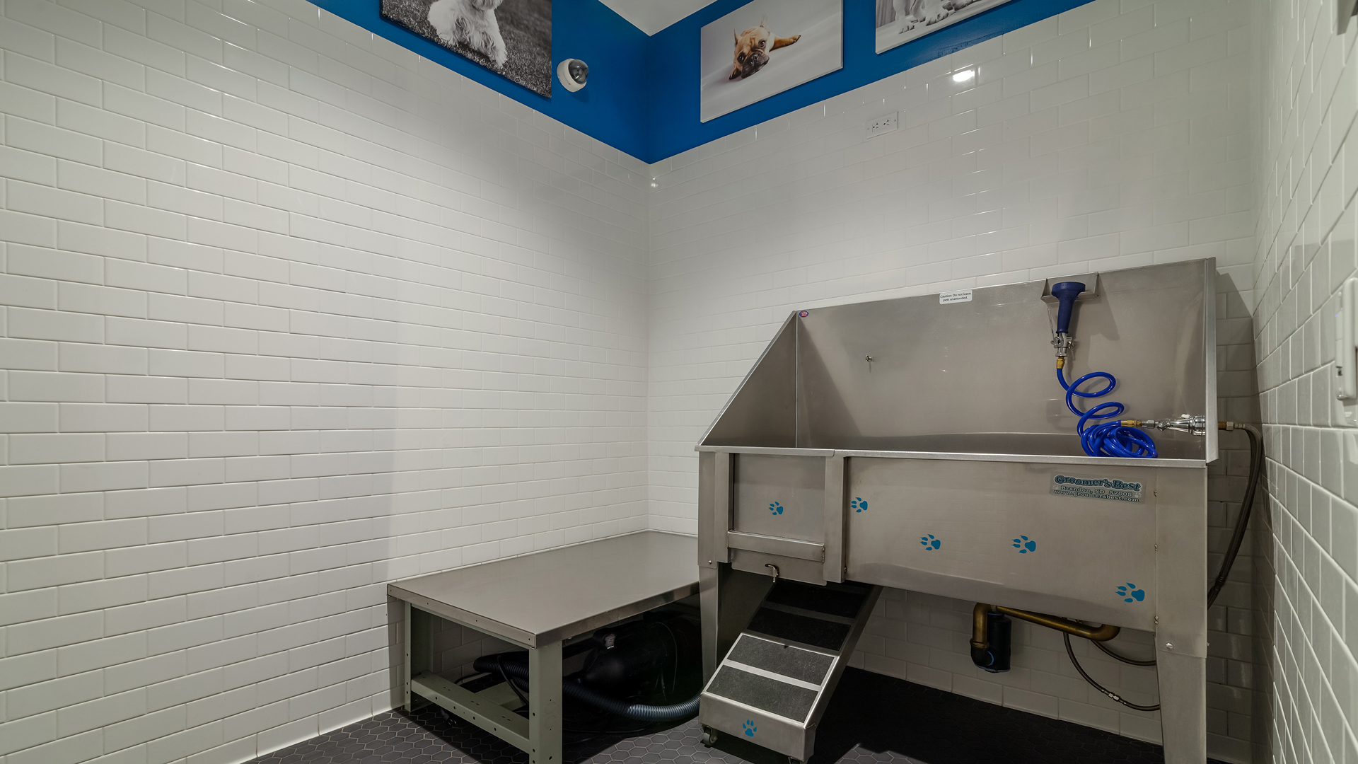 Pet wash at 170 Amsterdam Apartments