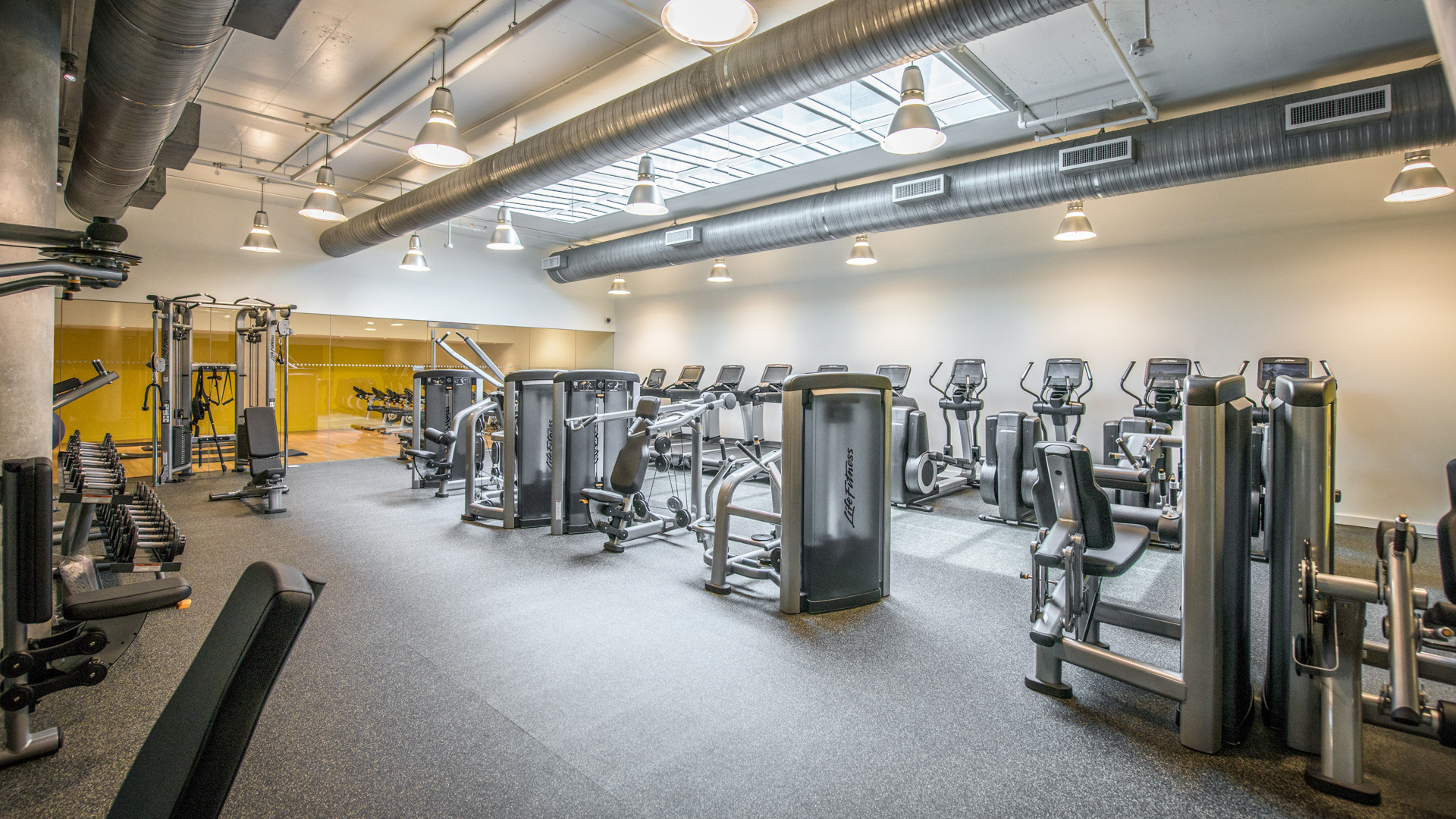 Gym at 170 Amsterdam Apartments (3 of 6)
