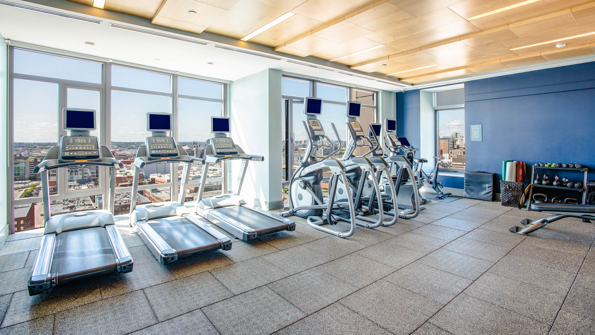 Gym at 315 on A Apartments (1 of 2)