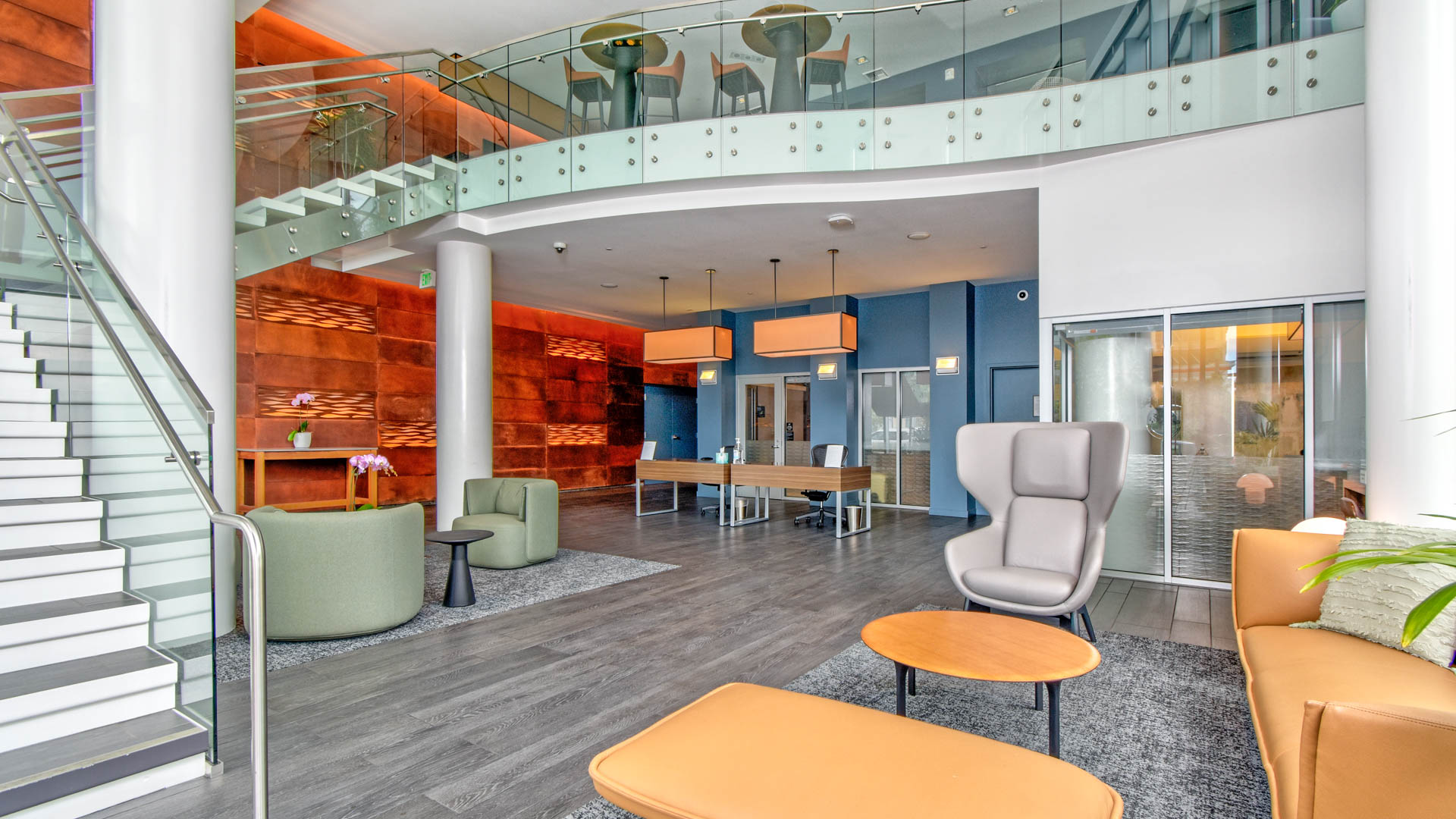 Lobby at Azure Apartments (3 of 4)