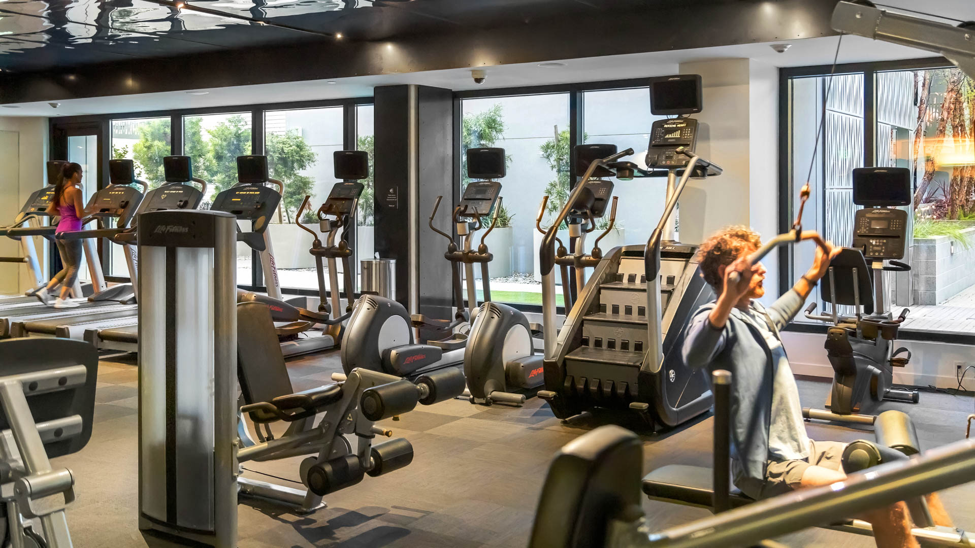 Gym at Azure Apartments (2 of 3)
