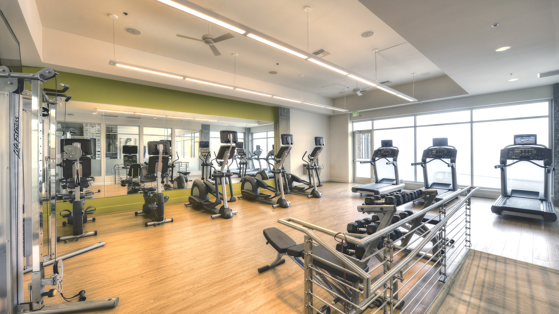 Gym at Junction 47 Apartments (1 of 2)