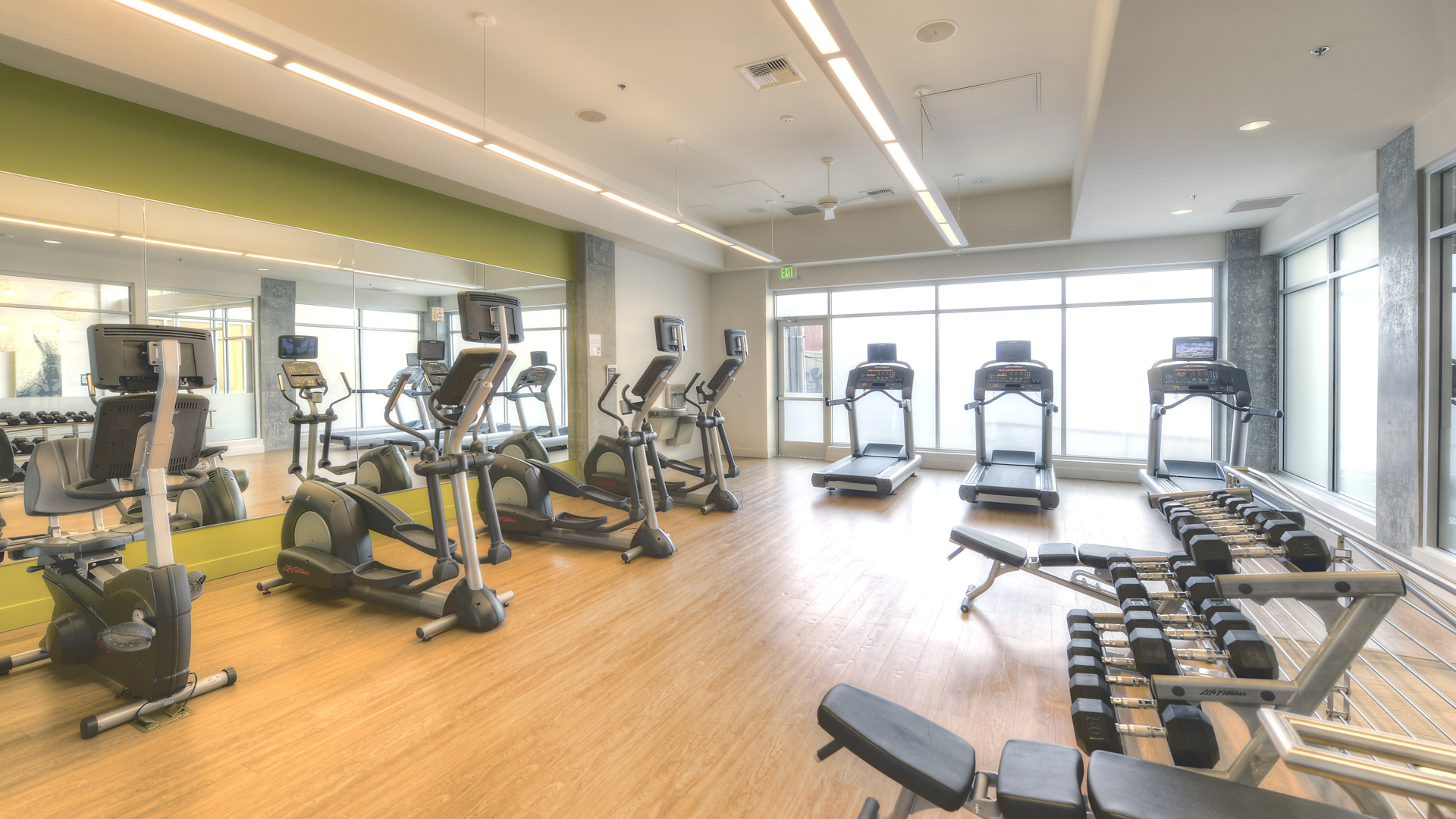 Gym at Junction 47 Apartments (2 of 2)