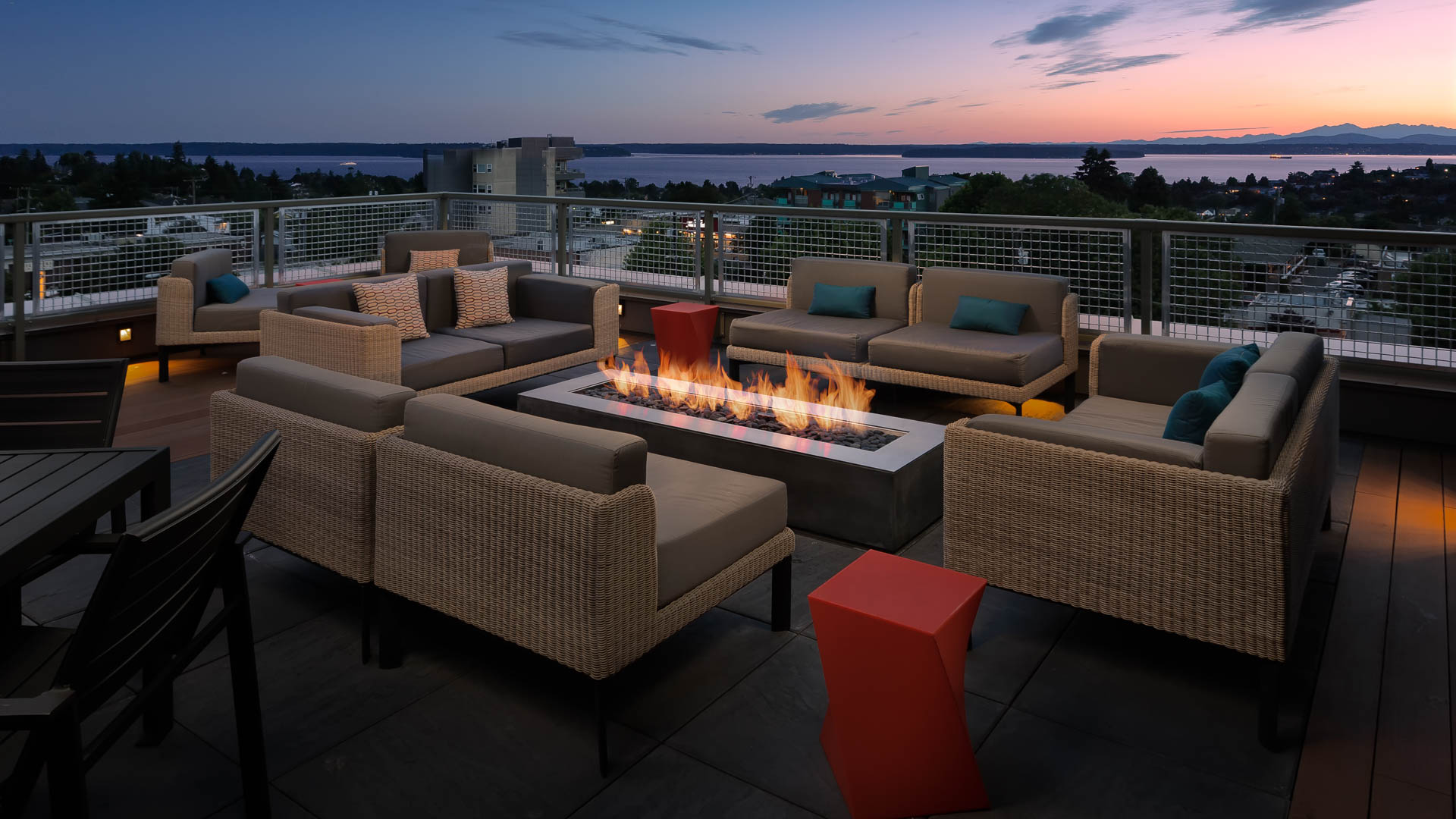 Roof deck at Junction 47 Apartments (5 of 5)