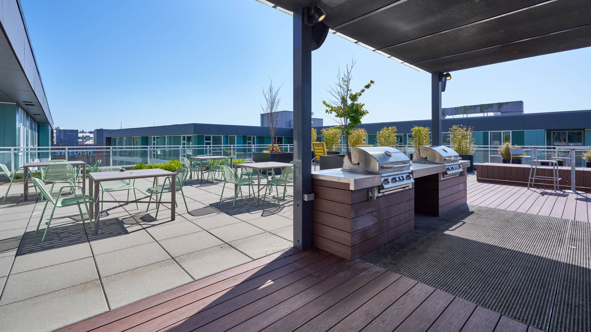 Roof deck at Odin Apartments (2 of 5)