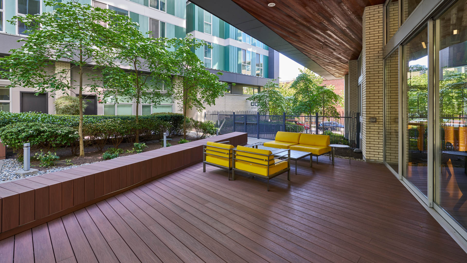 Courtyard at Odin Apartments (1 of 4)