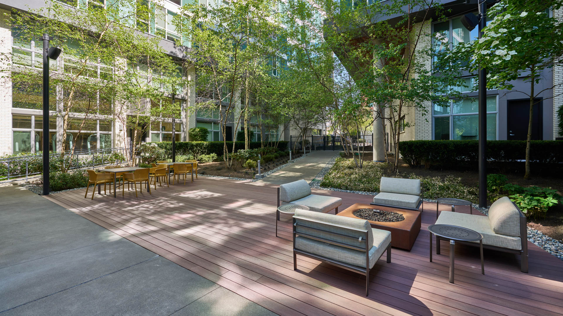Courtyard at Odin Apartments (3 of 4)