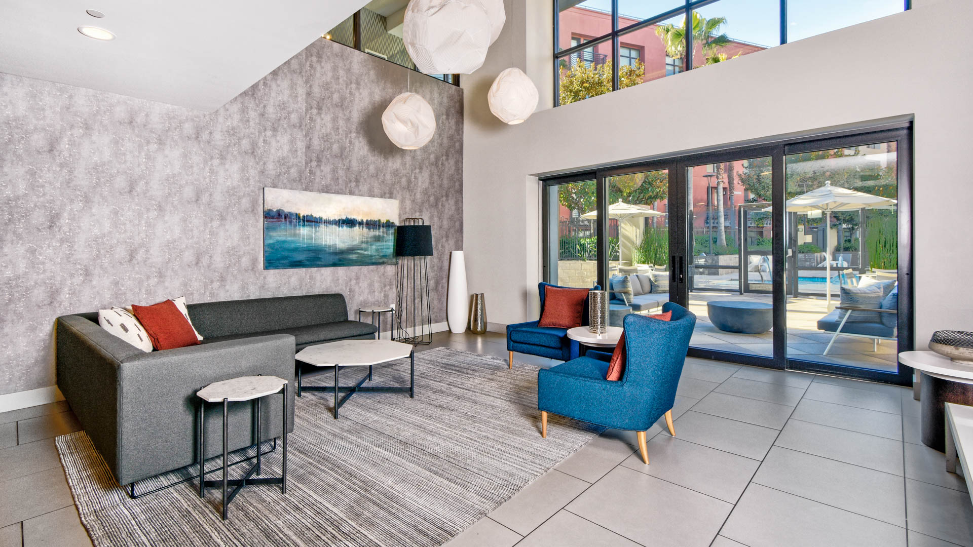 Lounge at Vista 99 Apartments (1 of 3)