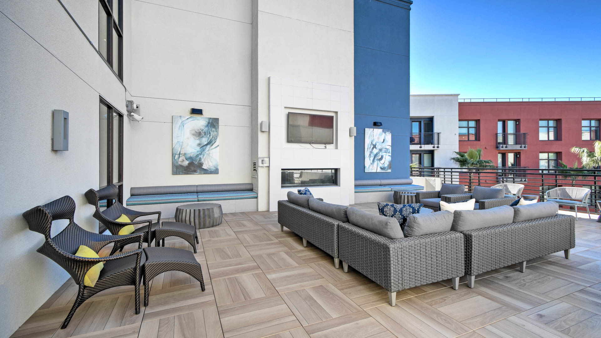 Roof deck at Vista 99 Apartments (2 of 5)