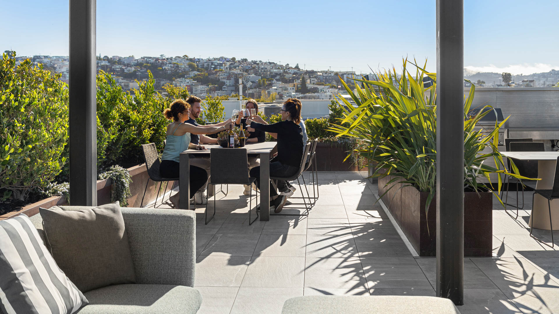Roof deck at Potrero 1010 Apartments (2 of 7)