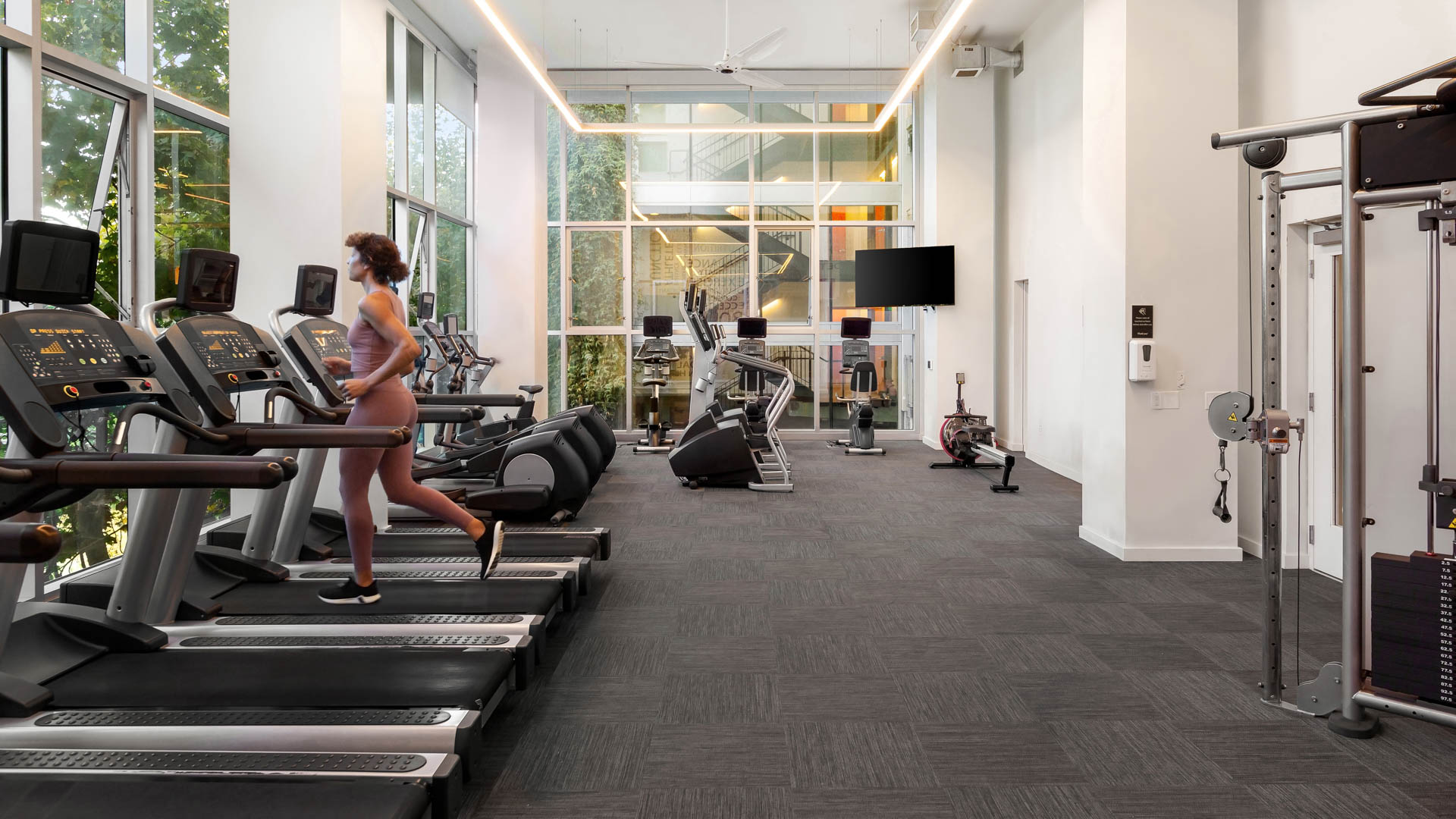 Gym at Potrero 1010 Apartments (3 of 6)