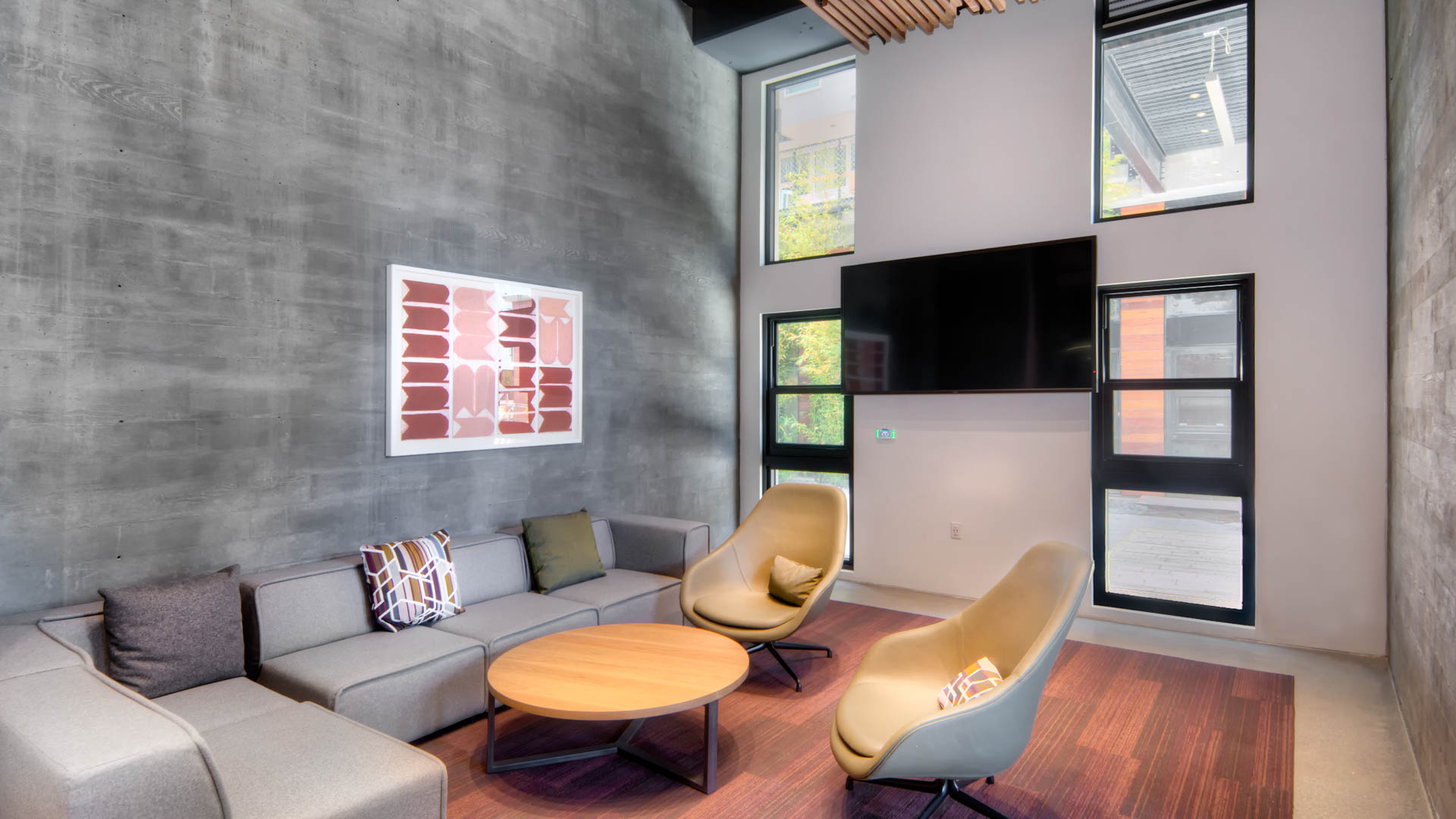 Lounge at Potrero 1010 Apartments (2 of 2)