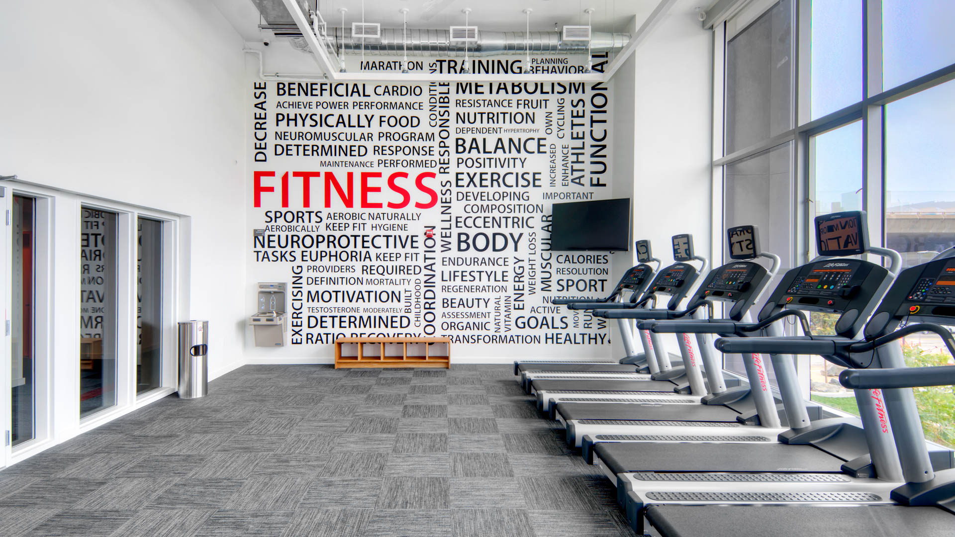 Gym at Potrero 1010 Apartments (2 of 6)