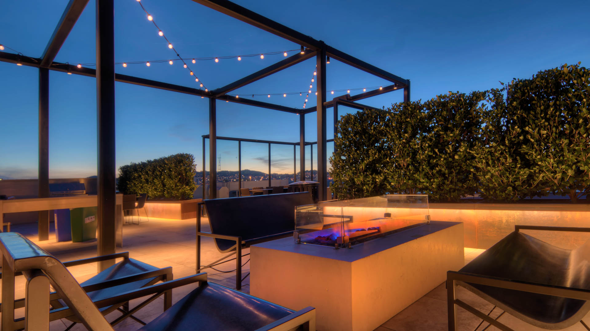 Roof deck at Potrero 1010 Apartments (5 of 7)