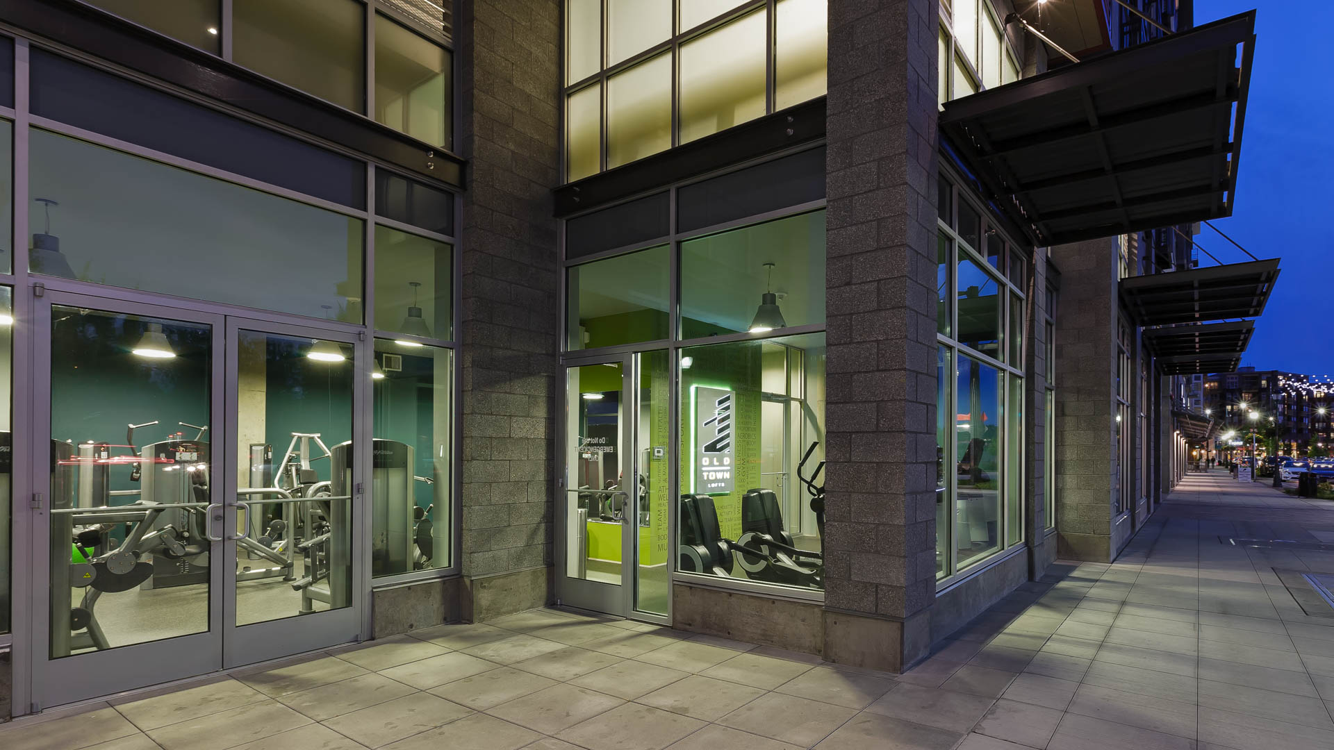 Gym at Old Town Lofts Apartments (1 of 3)