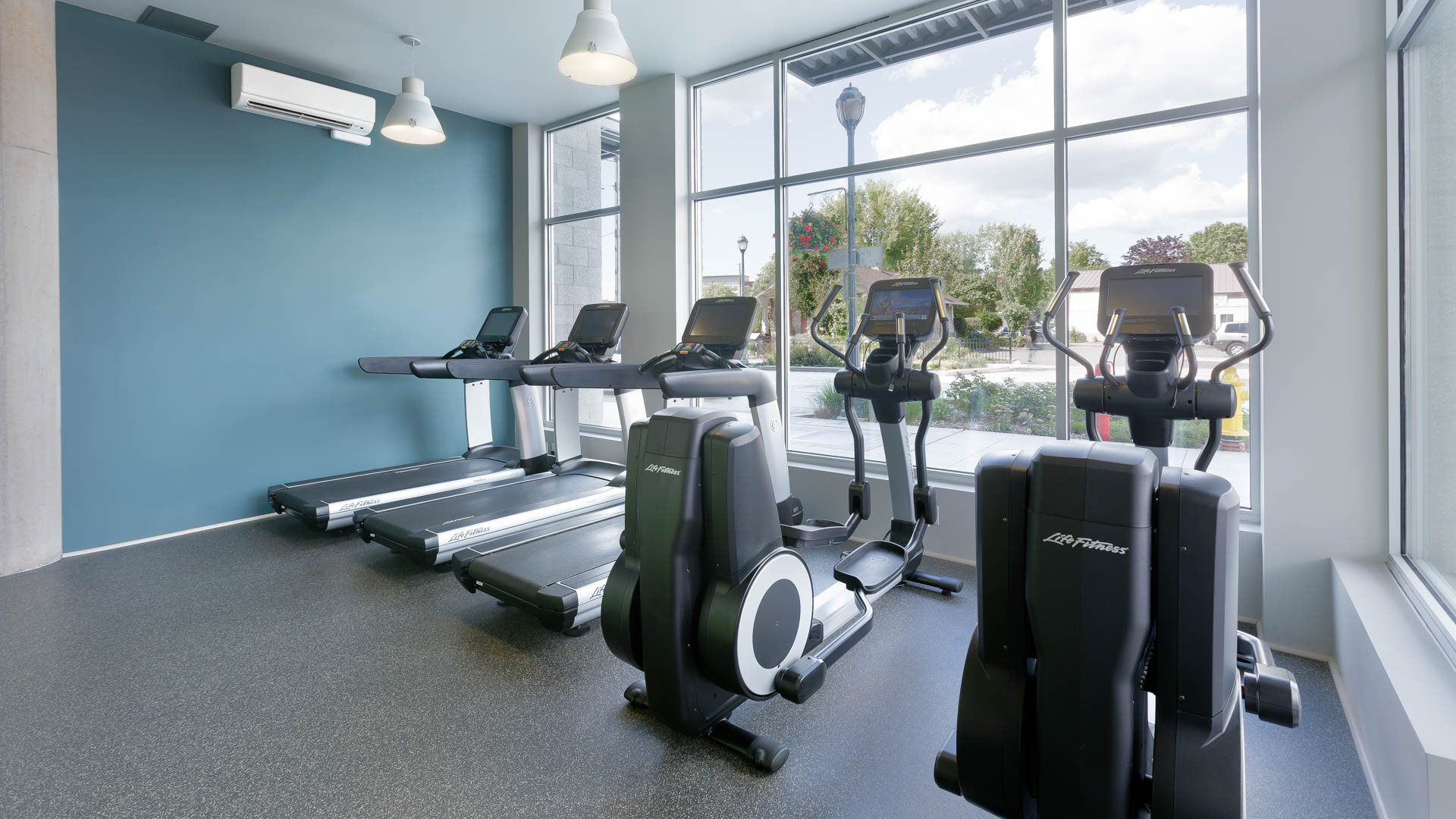 Gym at Old Town Lofts Apartments (2 of 3)