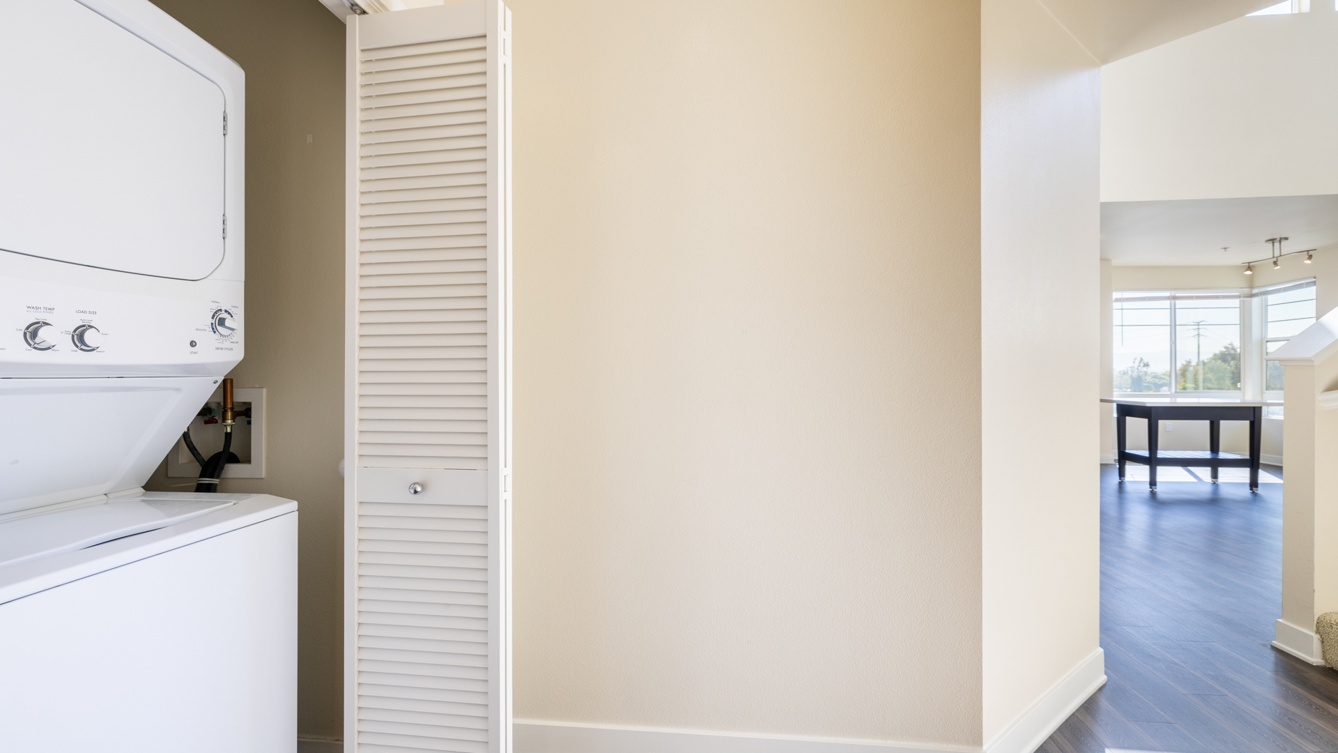 Laundry room at The Kelvin Apartments