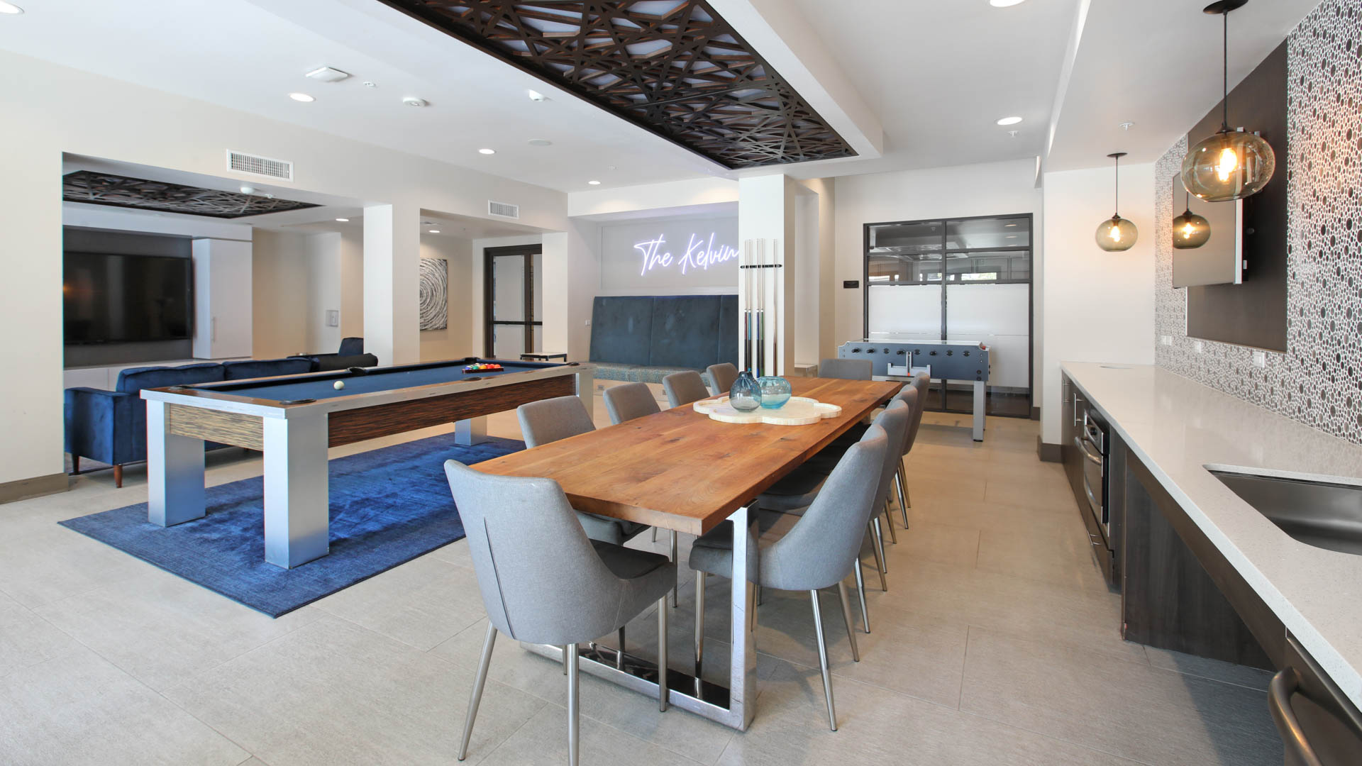 Lounge at The Kelvin Apartments (2 of 2)