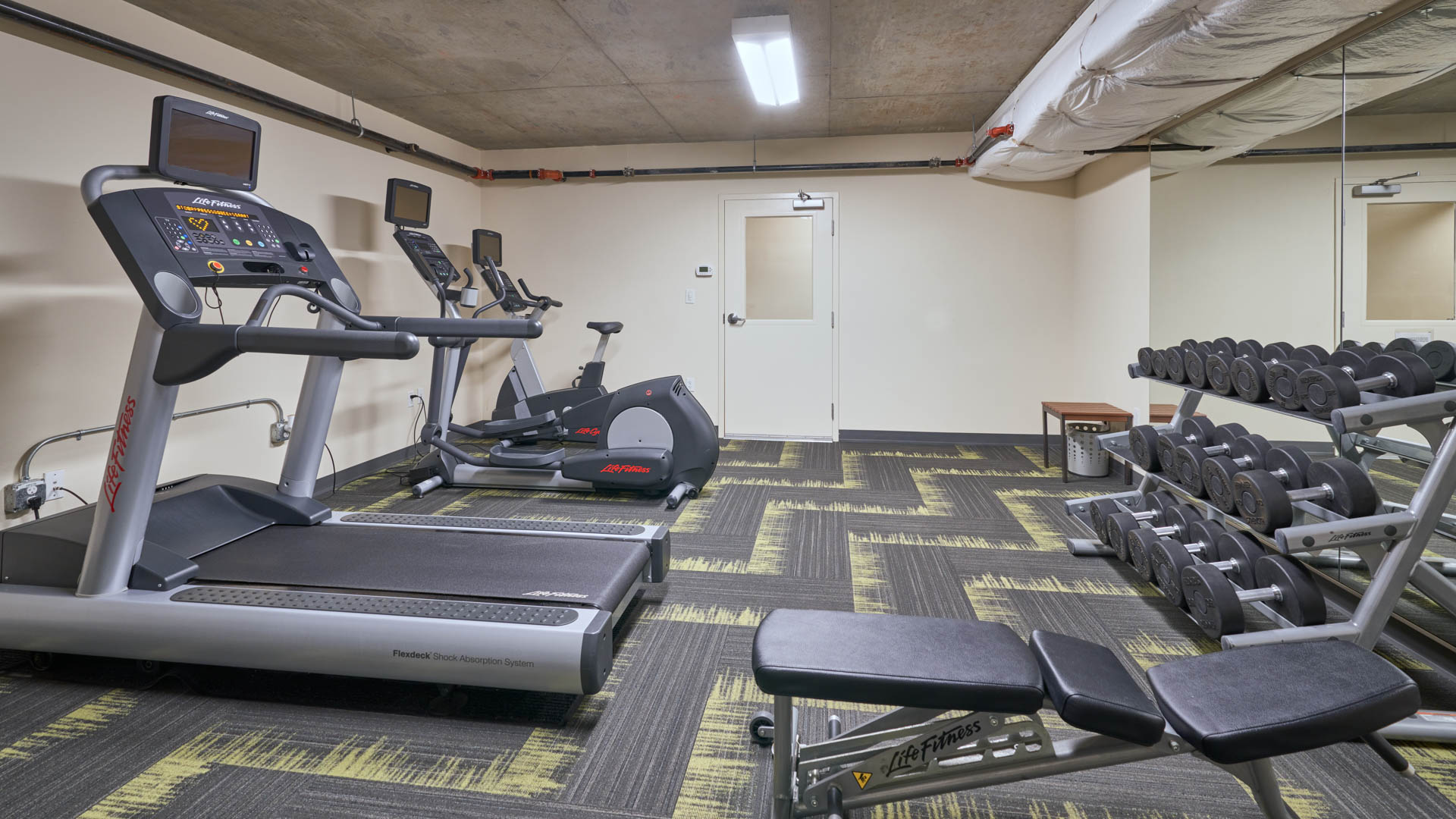 Gym at Packard Building Apartments (2 of 6)
