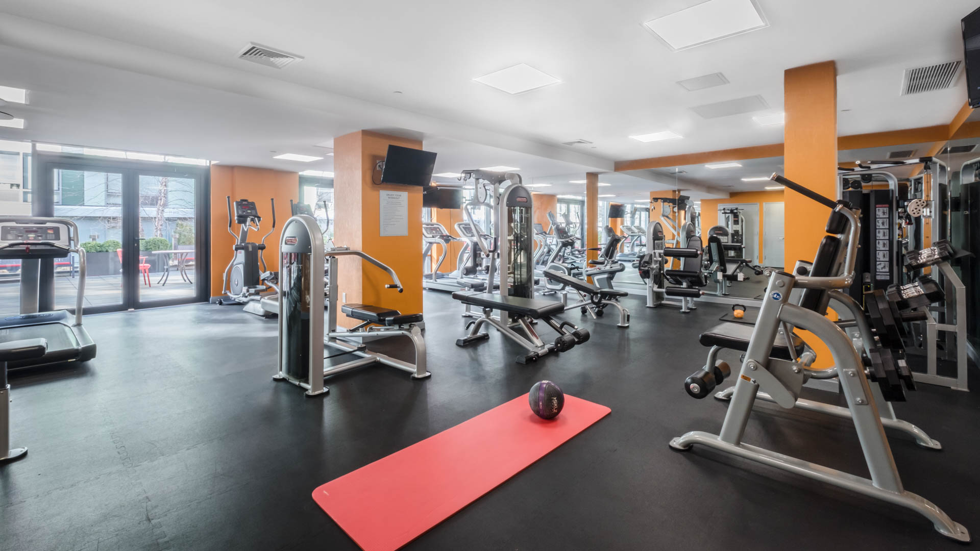 Gym at Atelier Apartments