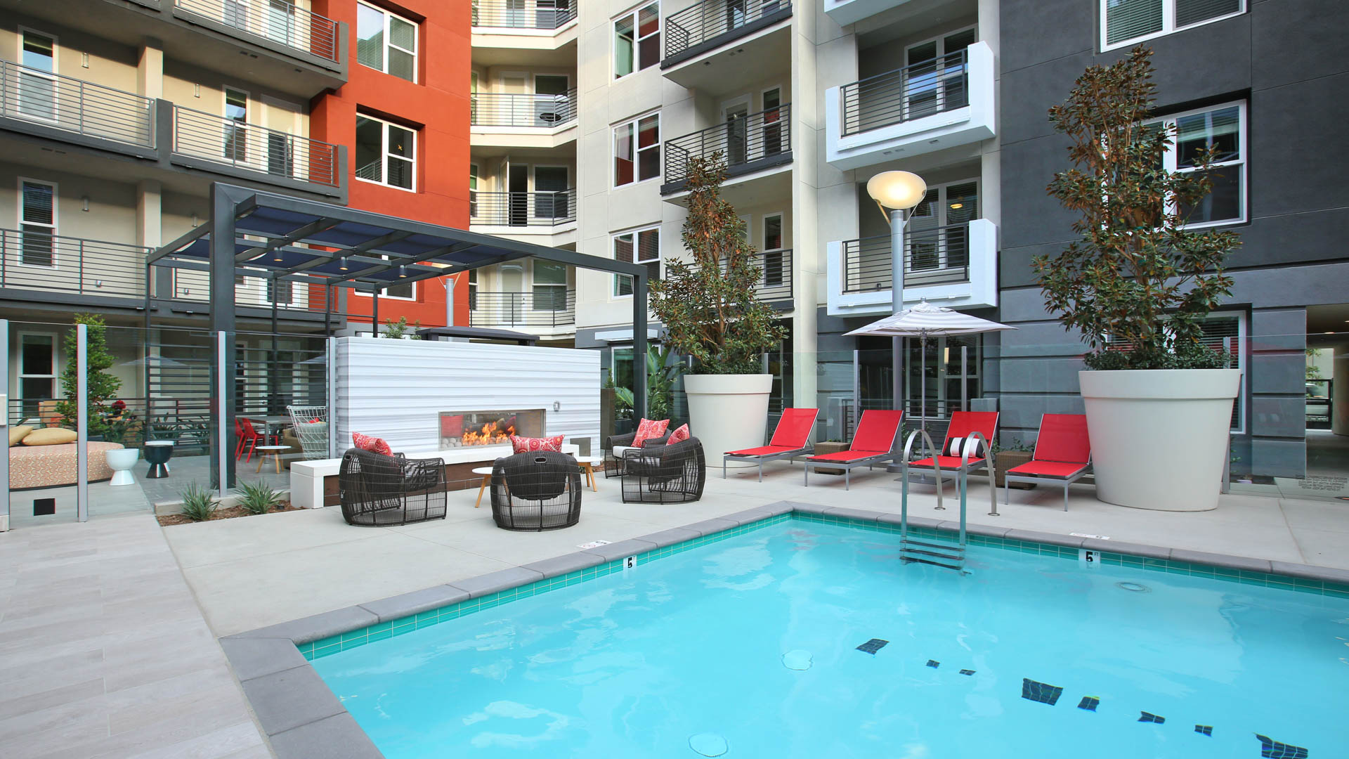 Pool at The Alton Apartments (2 of 4)
