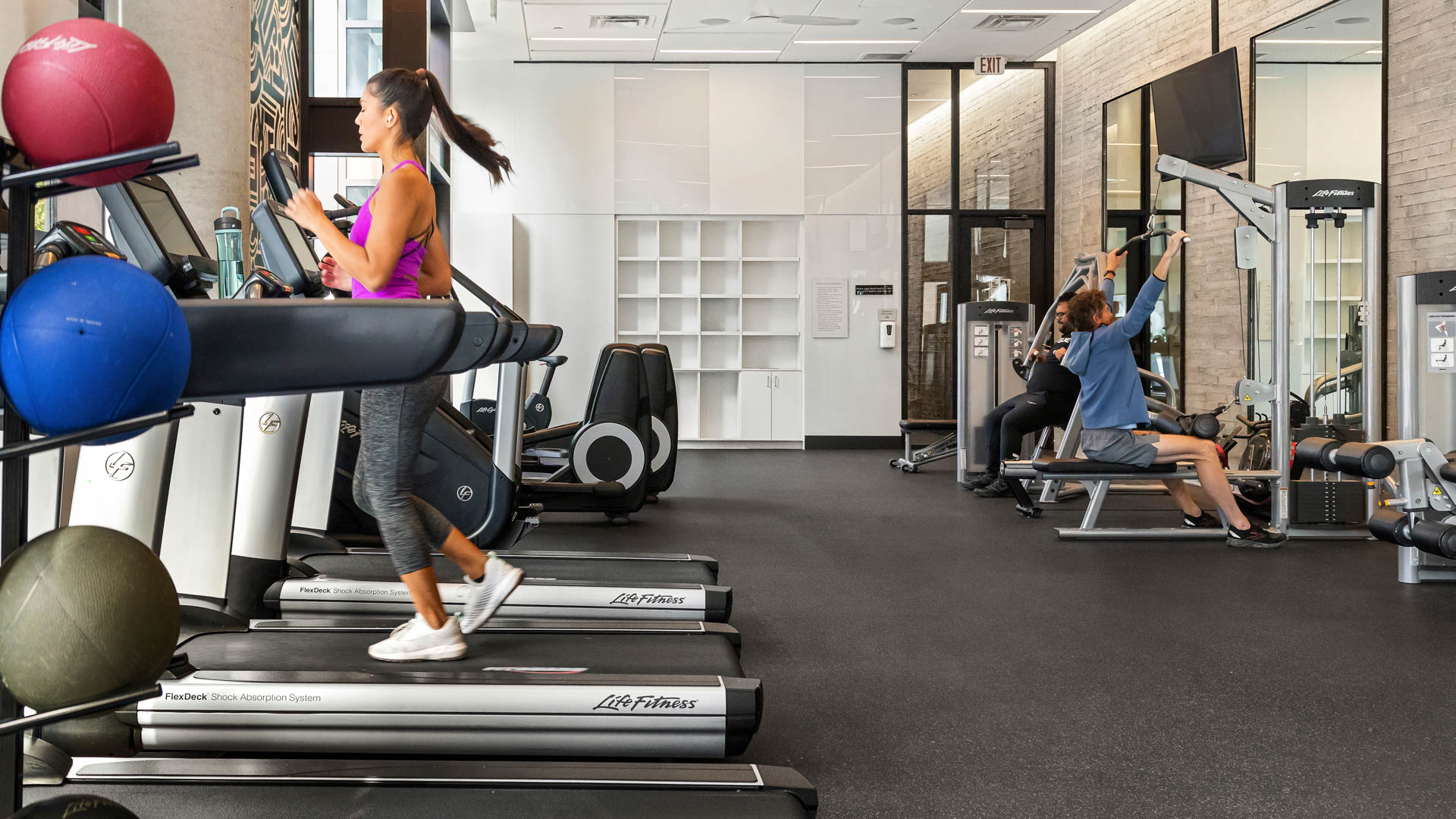 Gym at One Henry Adams Apartments (2 of 2)