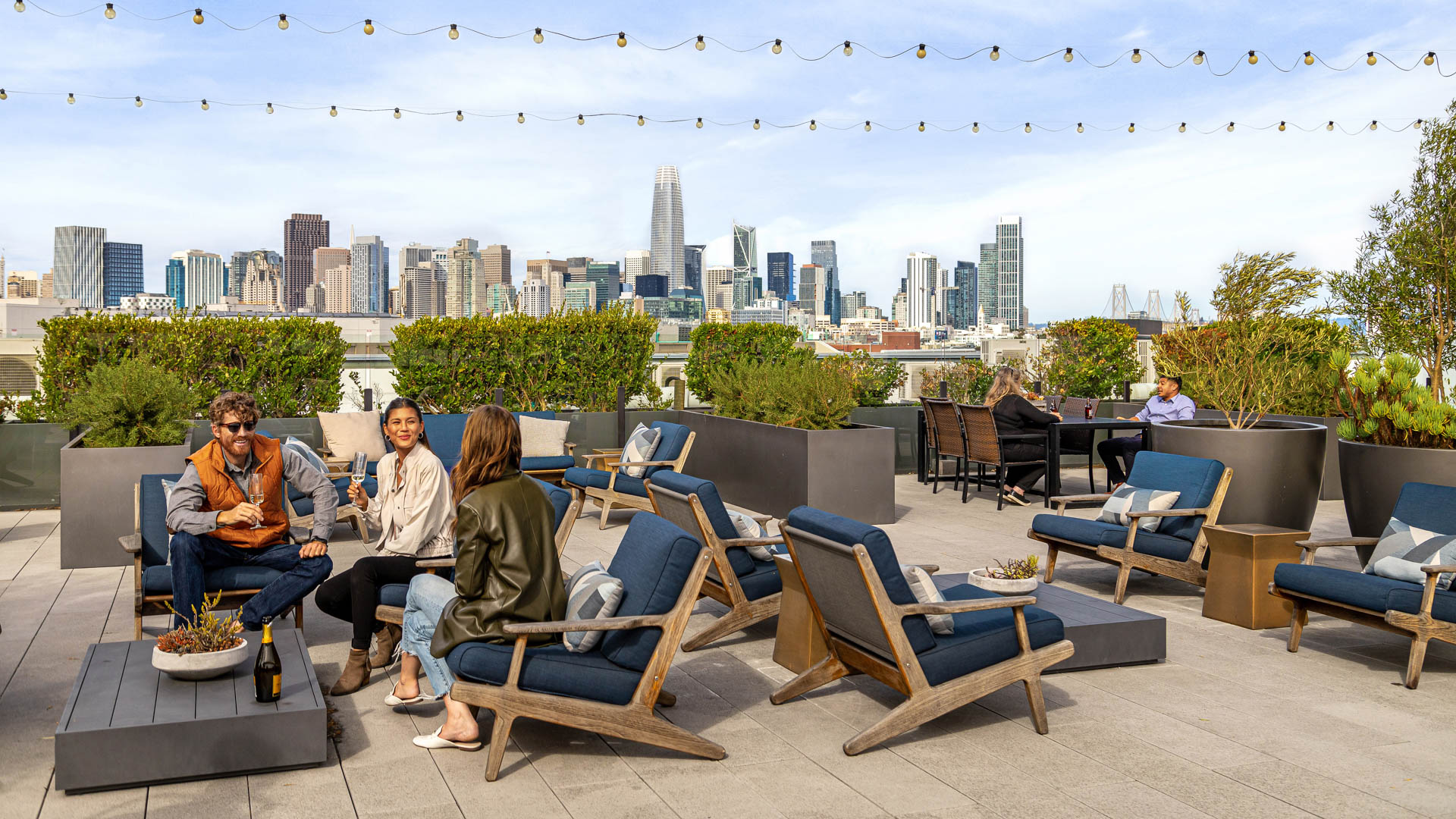 Roof deck at One Henry Adams Apartments (3 of 4)