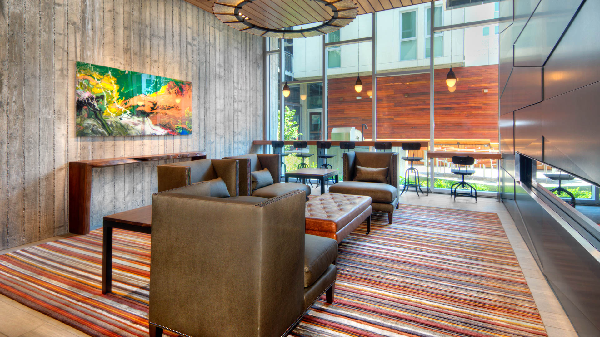 Lounge at 855 Brannan Apartments (7 of 8)