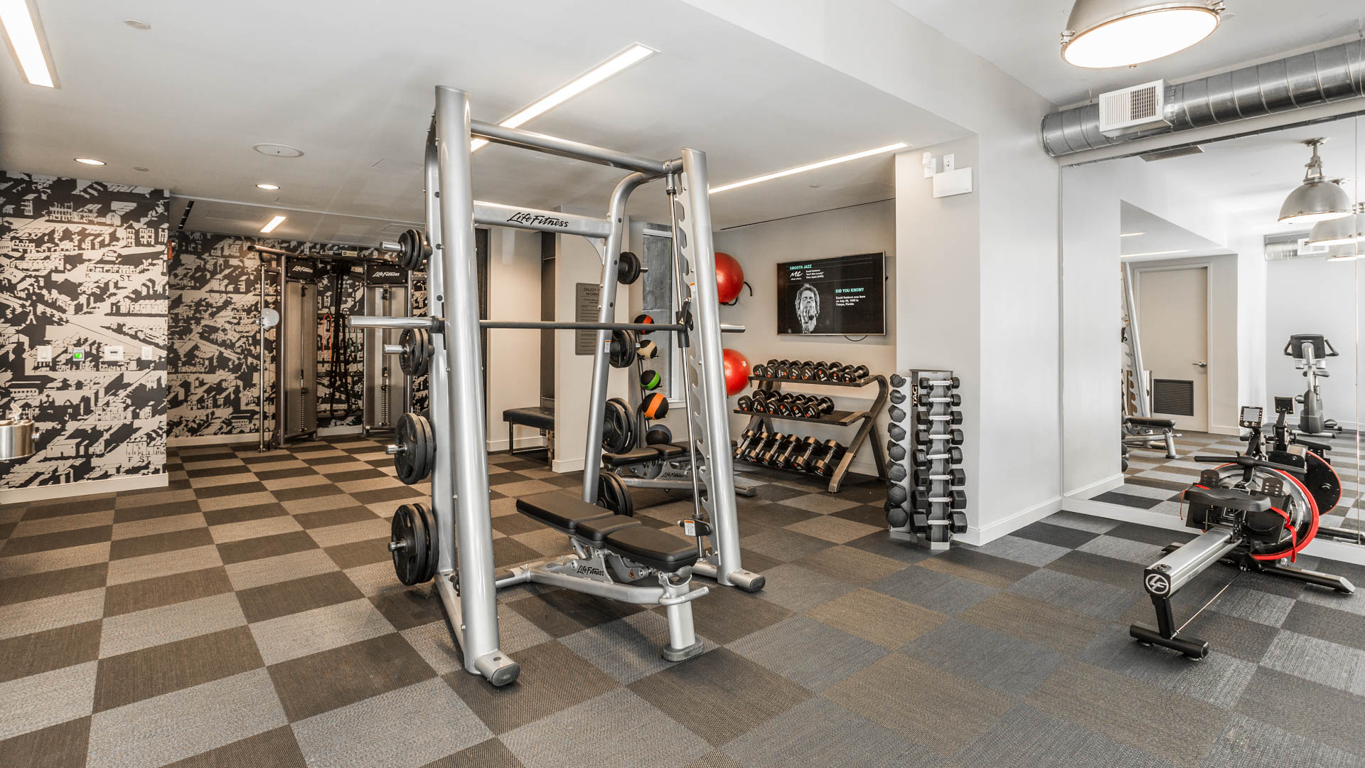 Gym at 455 Eye Street Apartments (1 of 2)