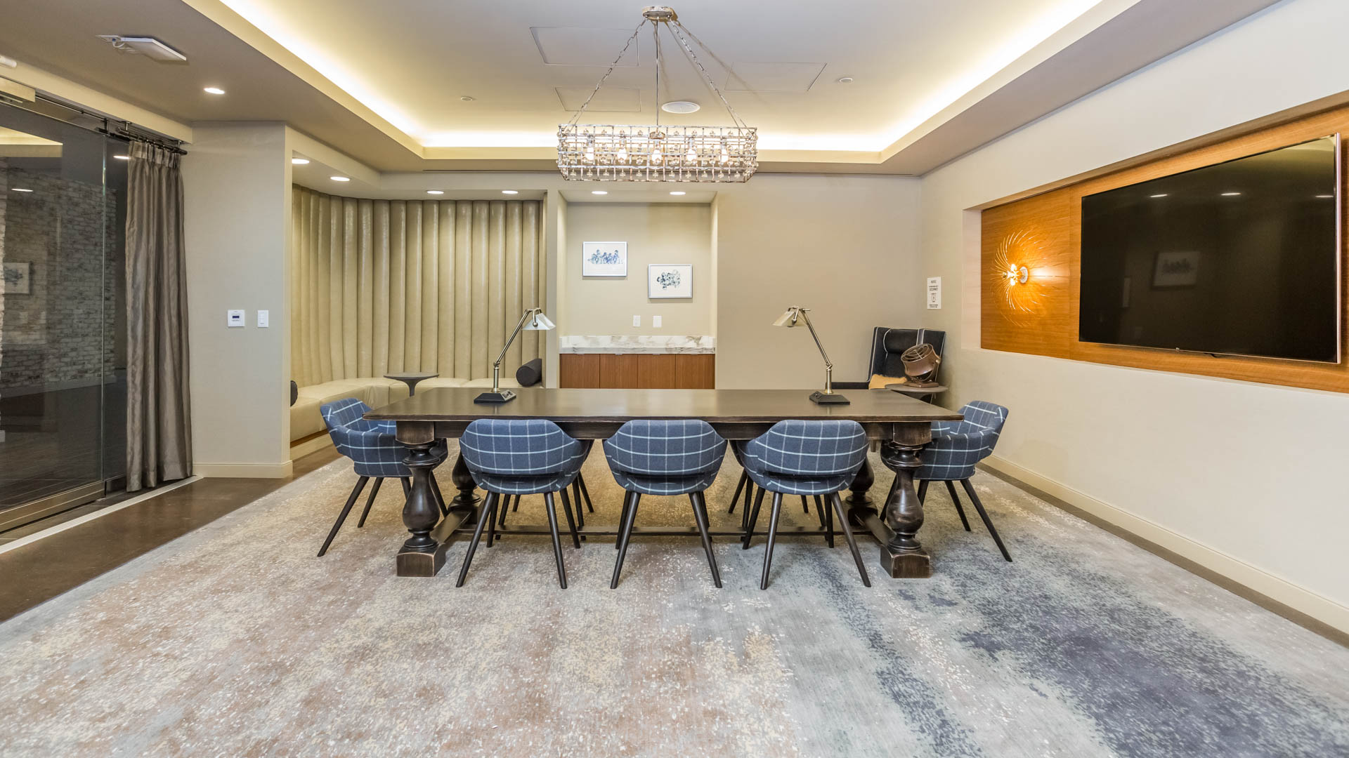 Work space at 455 Eye Street Apartments