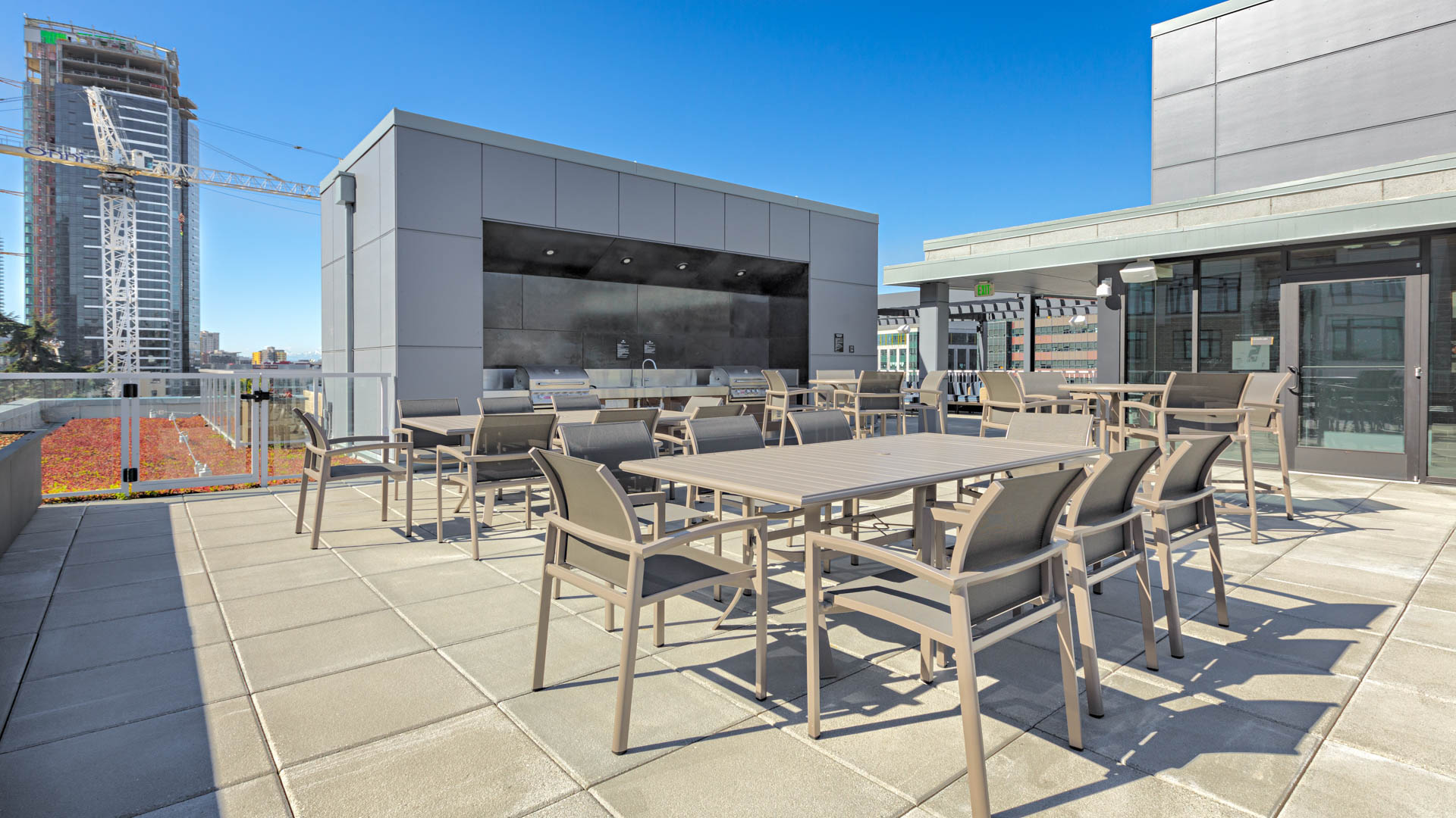 Grill area at Cascade Apartments