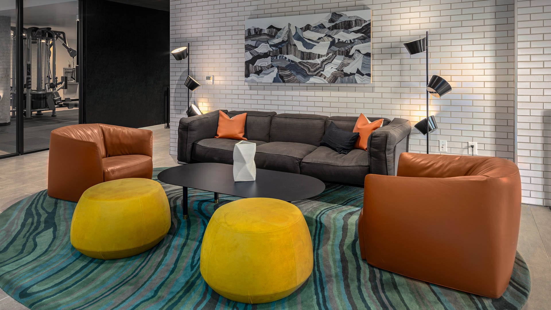 Lounge at Cascade Apartments (2 of 3)