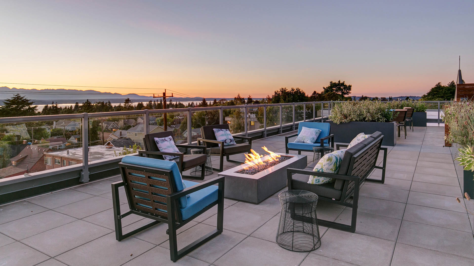 Roof deck at Springline Apartments (2 of 4)