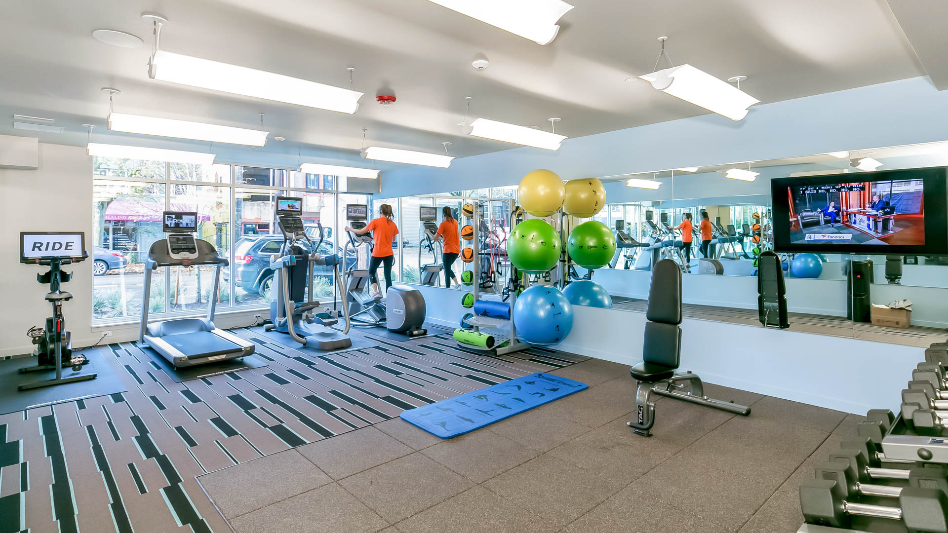 Gym at Springline Apartments (1 of 2)