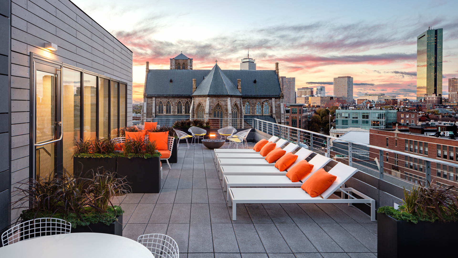 Roof deck at Girard Apartments (2 of 4)