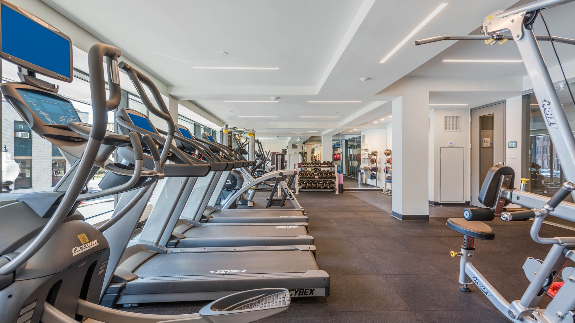 Gym at Girard Apartments