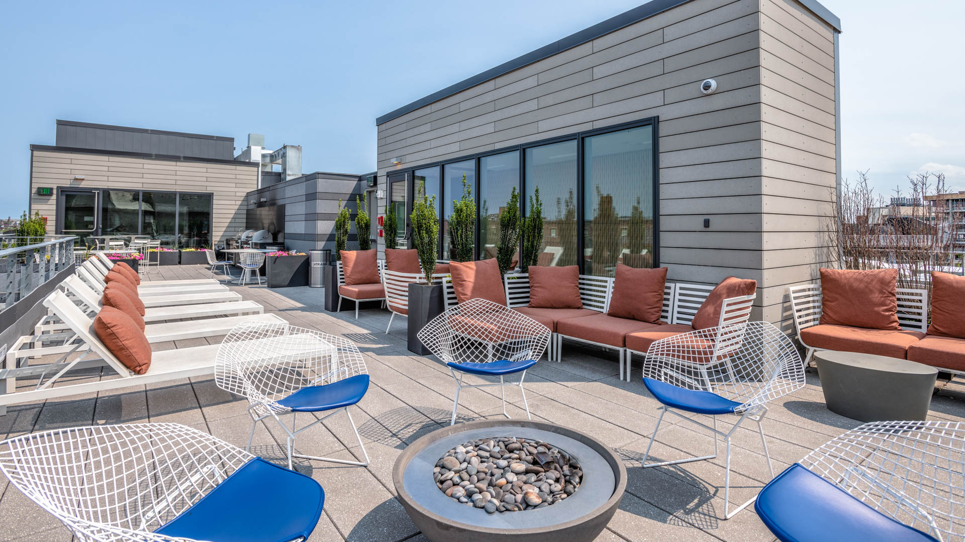Roof deck at Girard Apartments (3 of 4)