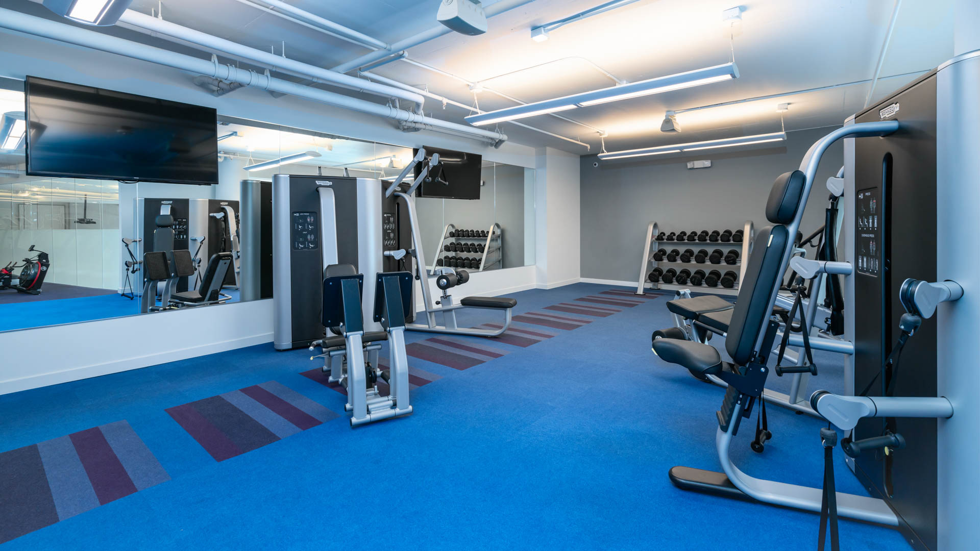 Gym at Venn at Main Apartments (1 of 3)