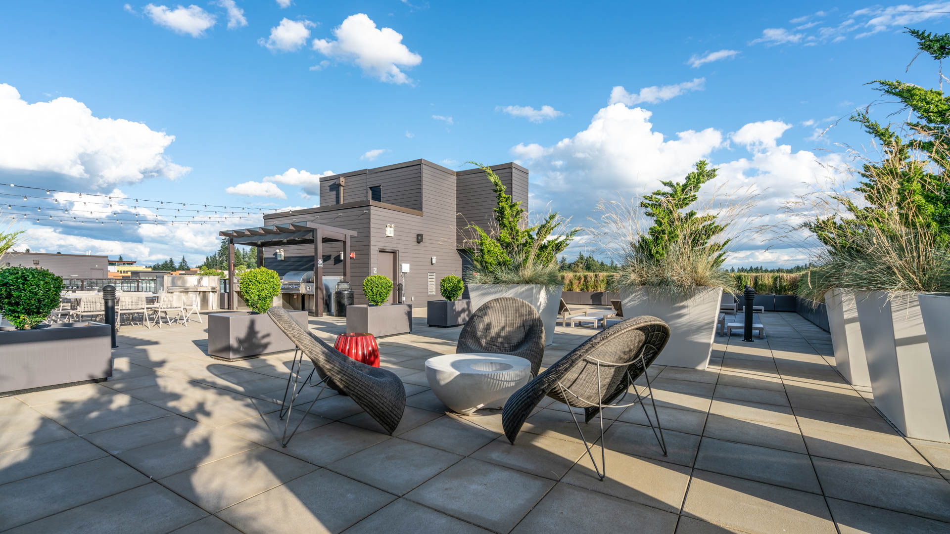 Roof deck at Venn at Main Apartments (3 of 4)