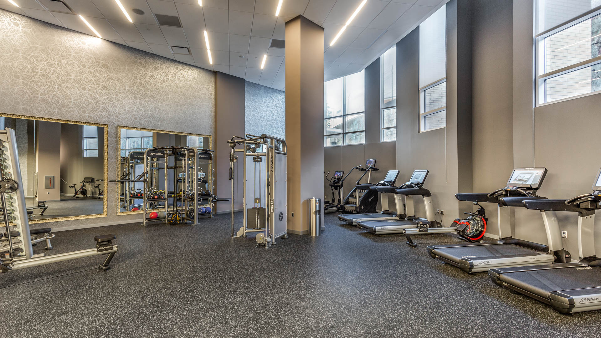Gym at 100K Apartments (2 of 2)